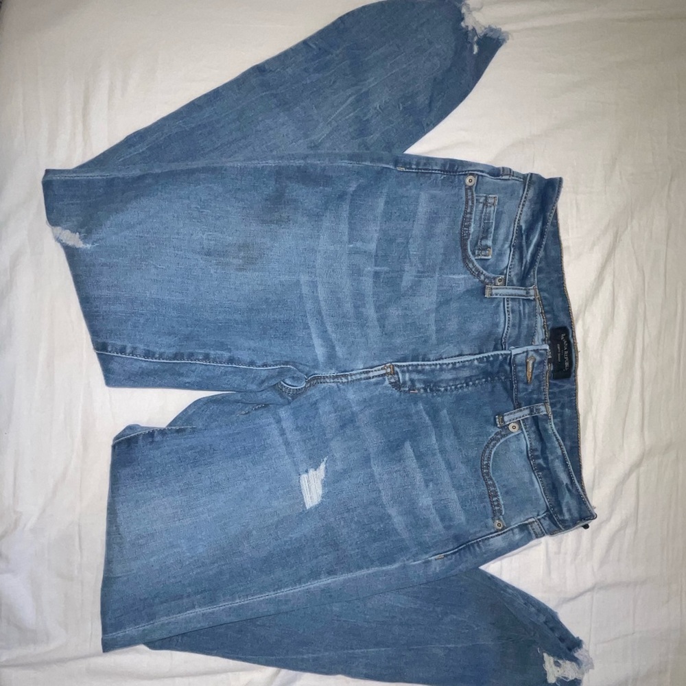 Banana Republic Light Washed Jeans Super Highrise